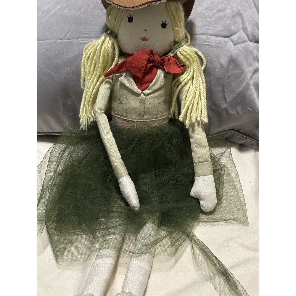 2013 Pottery Barn Kids Designer Soft Doll Safari 29" Plush Sidney Australia Yarn